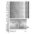 MCCULLOCH PROMAC 33 12 Instrukcja Obsługi